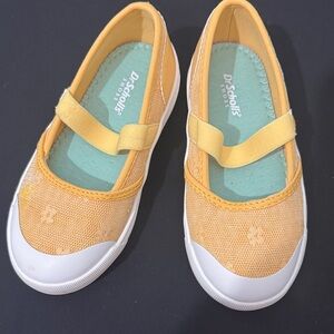 Dr. Scholl's Kids Yellow and White Sneakers
